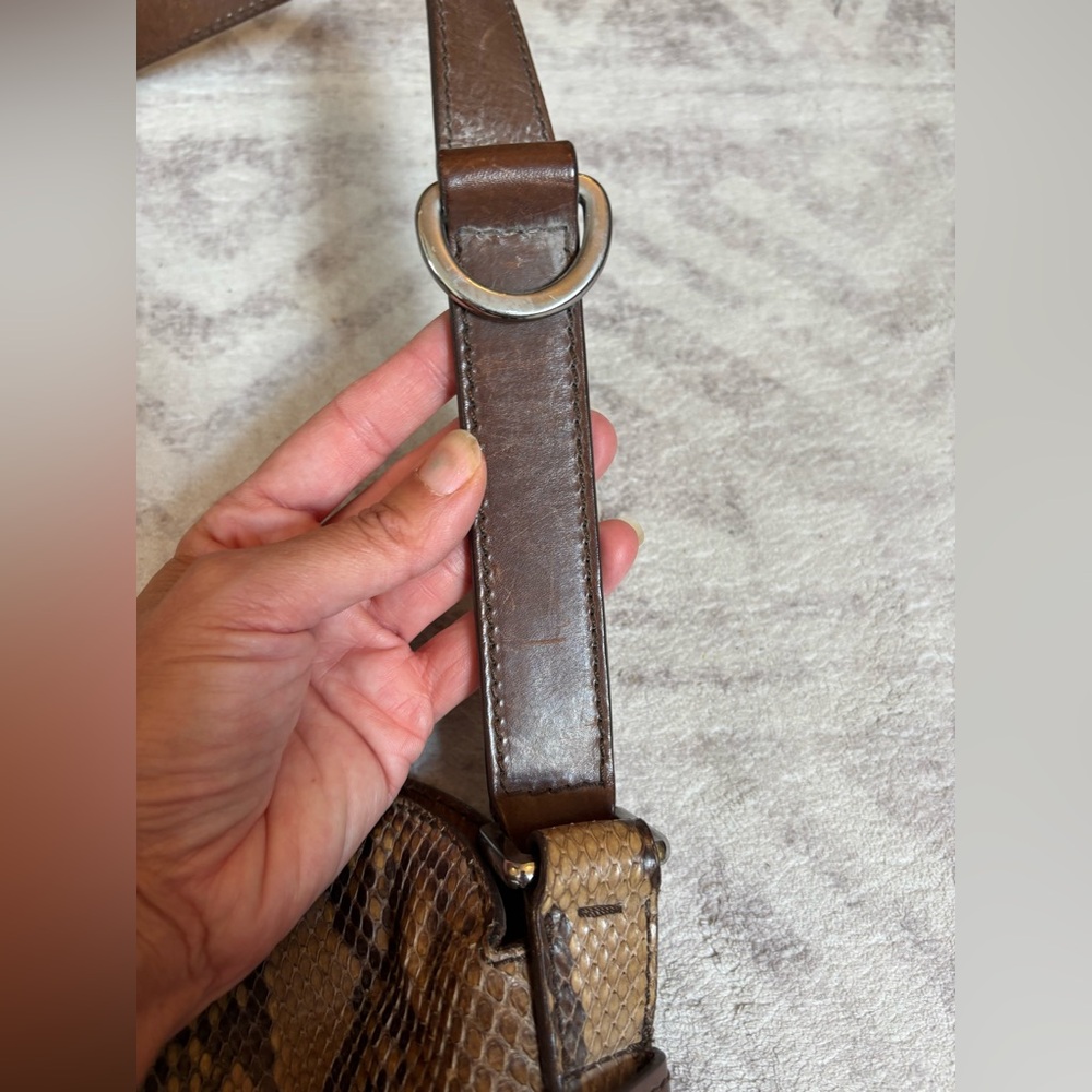 Authentic Python Large Crossbody Bag - Picture 7 of 11